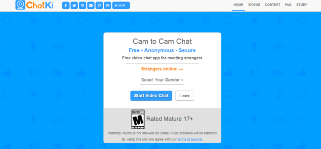 Omegle substitute 2018