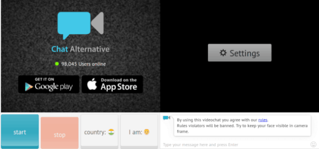 websites like omegle