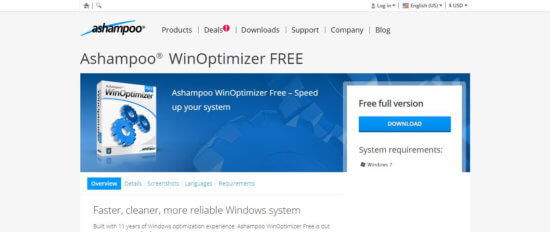 Ashampoo® WinOptimizer